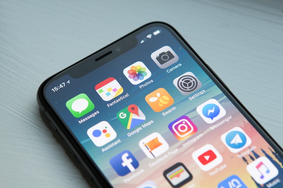 Smartphone professionnel remis en main propre lors d'un rachat de flotte